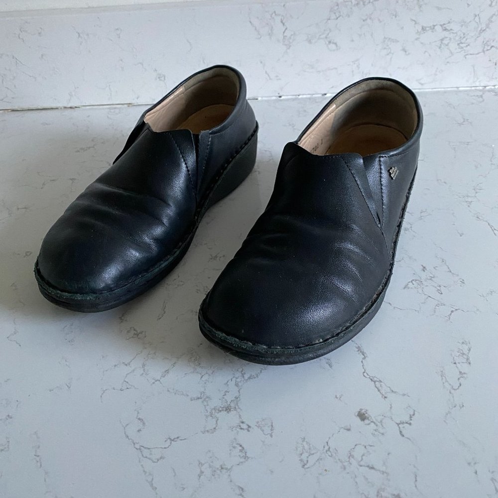 Hartjes Women's Black Slip On Clogs Size 37 EU 8356701-01